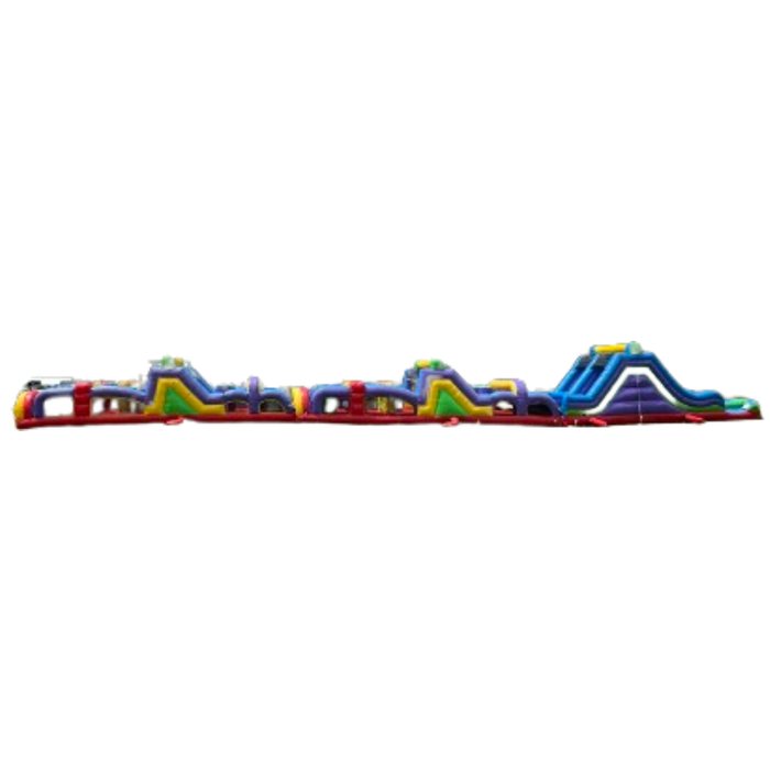 120 Ft Monster Obstacle / Rock Climb Slide rental
