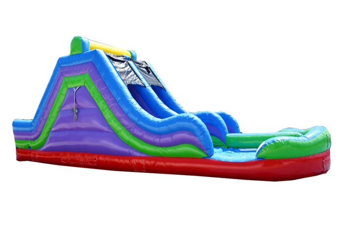 Monster Dual Lane Rock Climb Wet/Dry Slide rental
