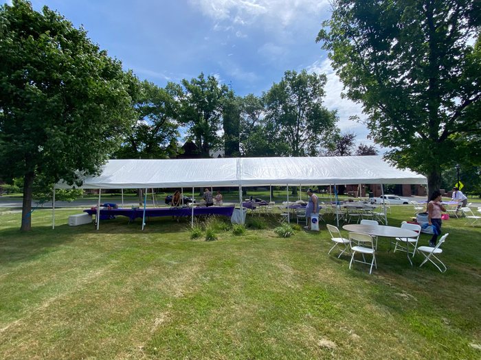 20'x55' Standard Tent rental