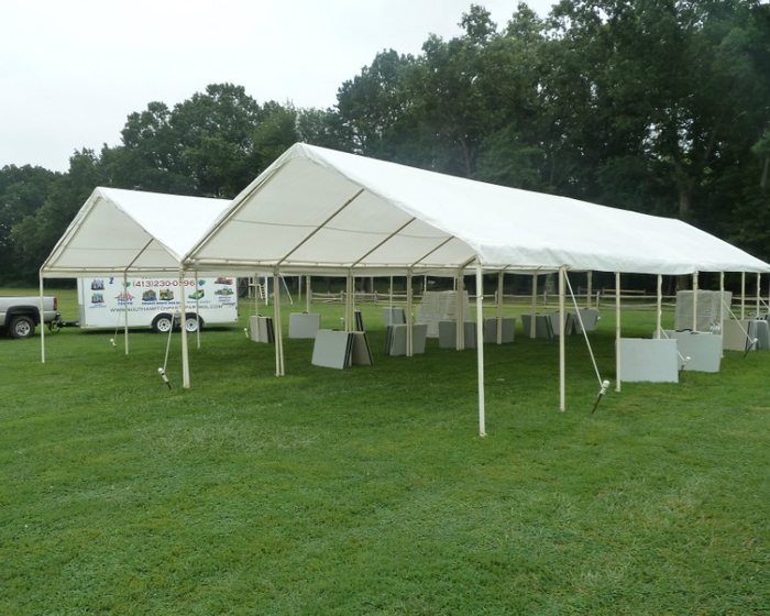 20'x83' Standard Tent rental