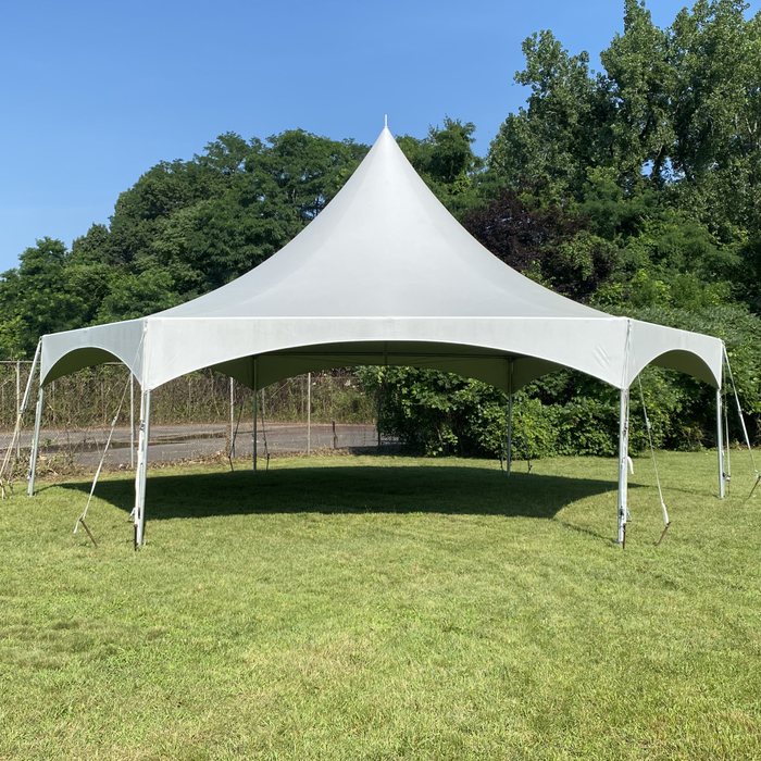 35'x40' Hexagon Tent (1024 sq ft) rental