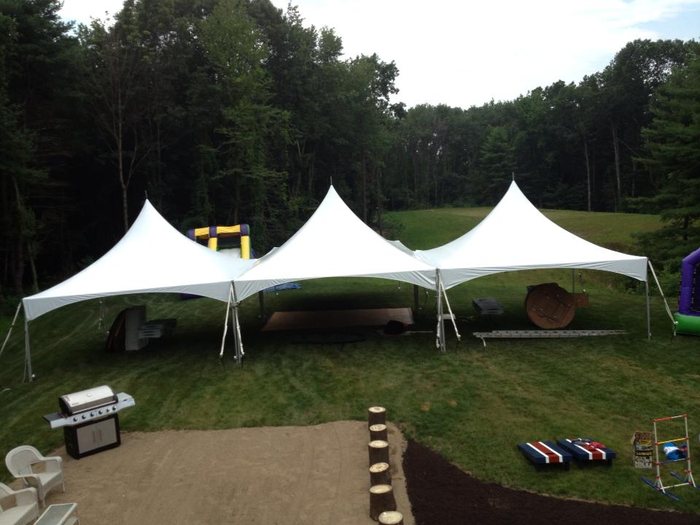 20'x60' High Peak Tent rental