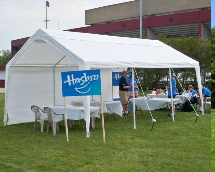 20'x20' Tent Sides (tent not included) rental